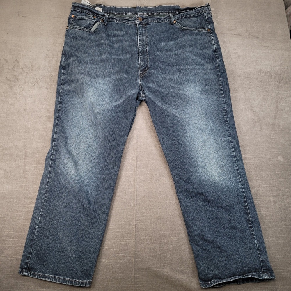 Levi's 559 Y2K Jeans Relaxed Fit Denim Blue Jeans Comfort Size 44x29